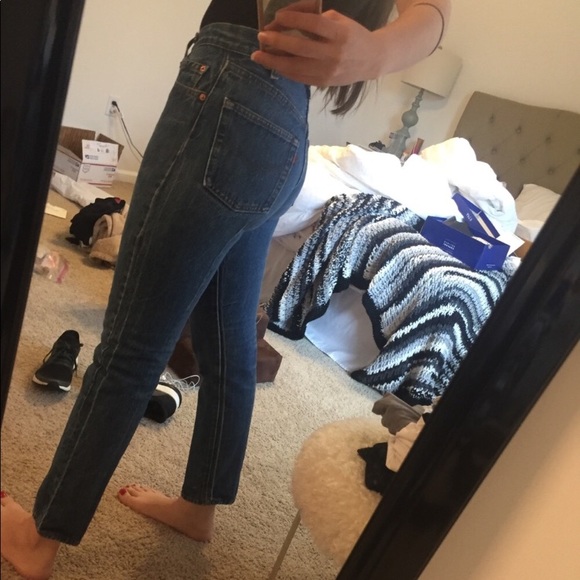 Ref jeans Levi 501 repurposed reformation - Picture 5 of 16